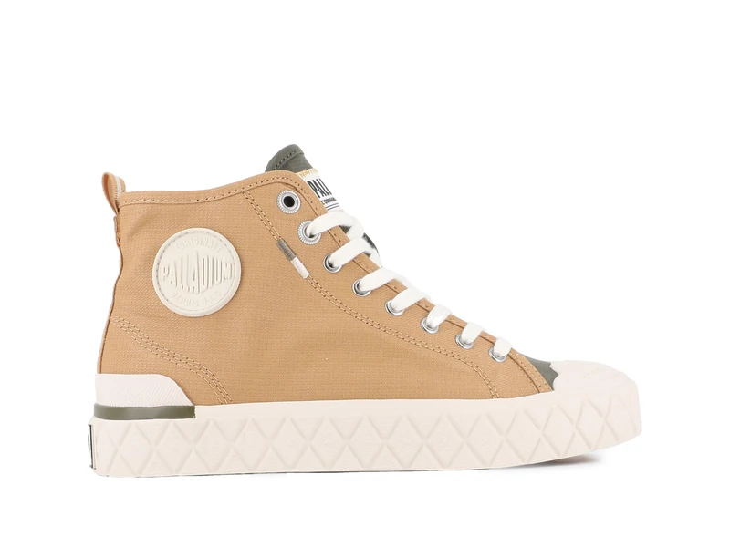 Palladium Mixed Palla ACE Chukka ORG Basket, Beige, UK 10, Beige, 10 UK