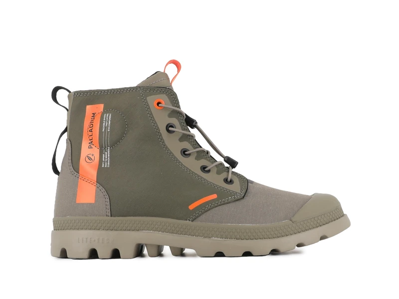 Palladium Pampa Lite Journey 79539008, Boots, Green Olive, 10.5 UK - Image 1