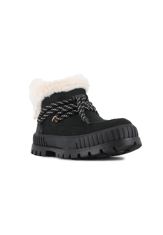 Palladium Women's Pallashock Lo Hiver Ankle Boot, Black, 9 UK