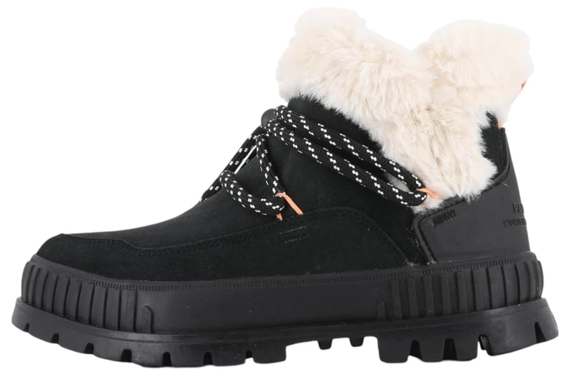 Palladium Pallashock Lo Winter Women's Boots, Black, 6.5 UK