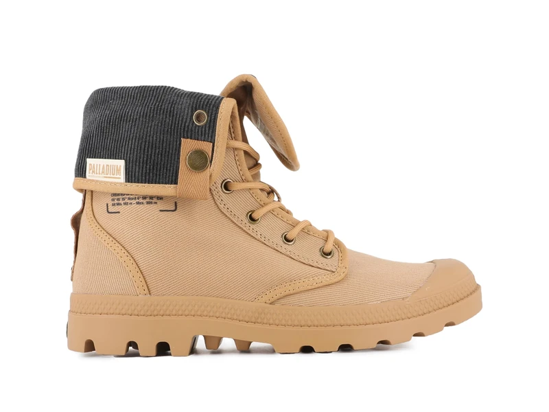 Palladium Mixed Baggy Michigan Ankle Boot, beige, 10.5 UK