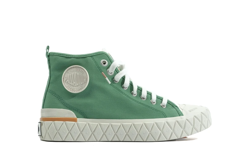 Palladium Mixed Palla ACE Chukka ORG Basket, Green, 36 EU, Green, 4 UK