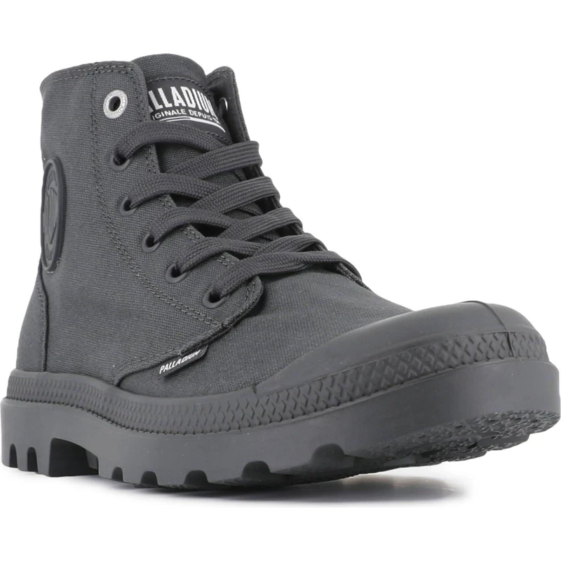 Palladium Unisex Mono Chrome Ankle Boot, Grey, 10 UK