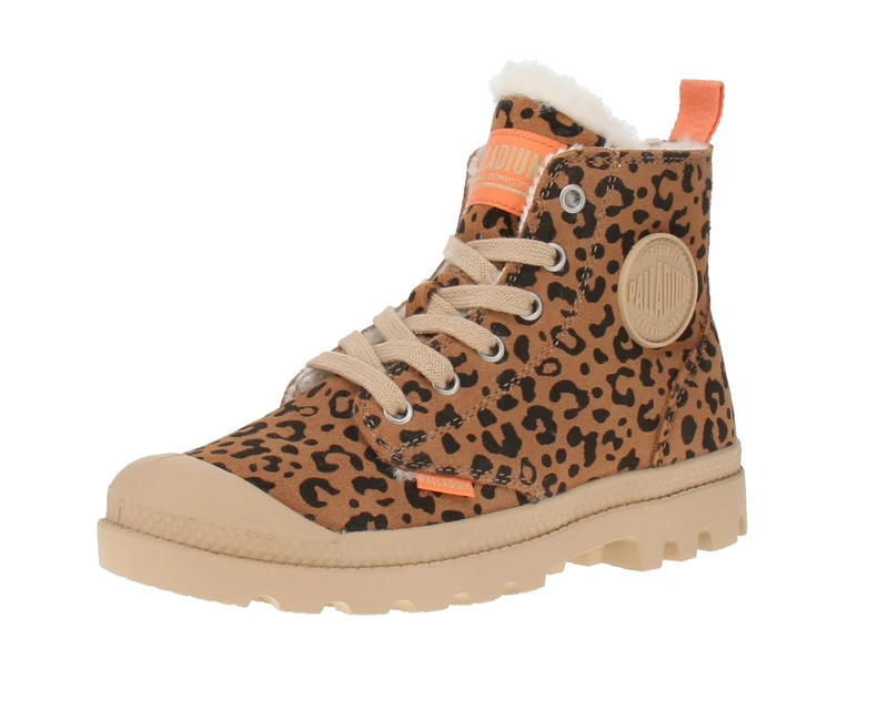 Palladium Women's Pampa Hi Zip Wl Leo Ankle Boot, Multicolored, 7 UK