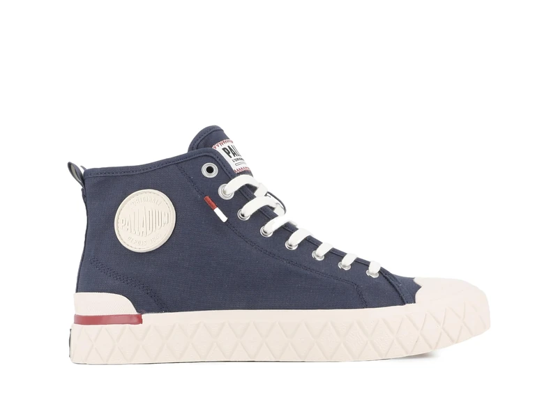 Palladium Unisex Palla Ace Chukka Org Sneaker, Navy Blue, 4 UK
