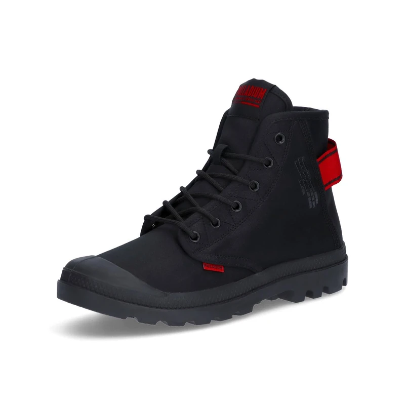 Palladium Unisex Pampa Hi Dare Ii Ankle Boot, Black, 10.5 UK