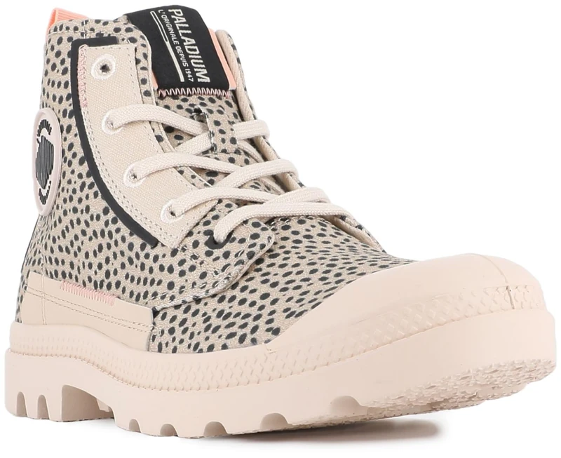 Palladium Pampa Underlayer Boots Women White, Multicolored, 8.5 UK