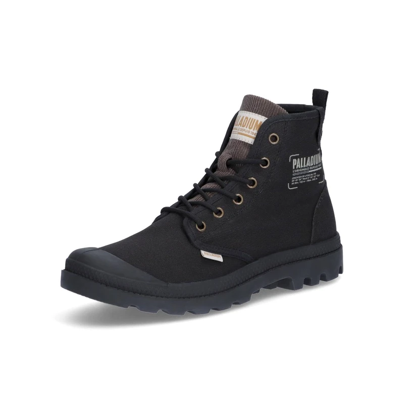 Palladium Mixed Pampa Michigan Ankle Boot, Black, 10.5 UK