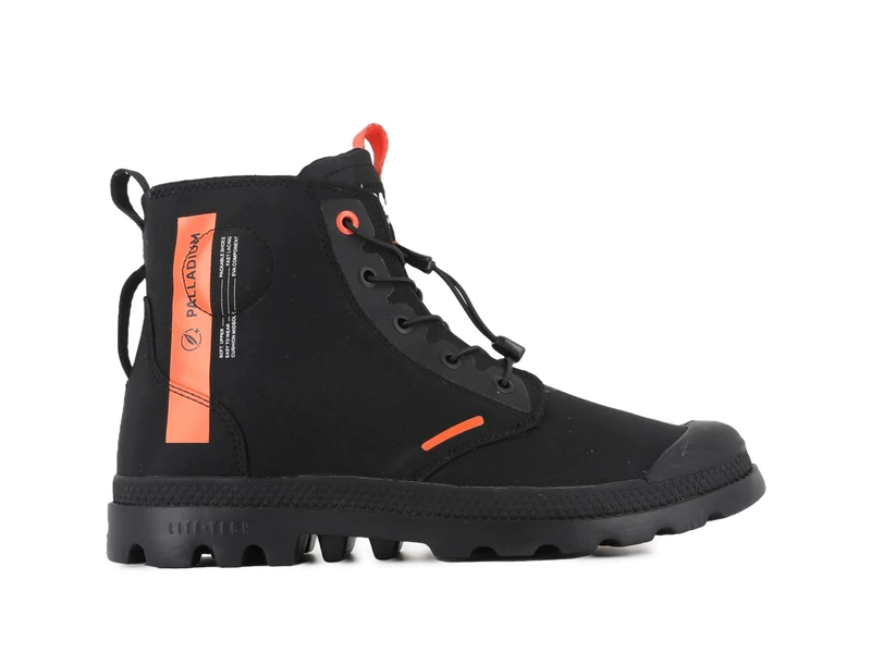 Palladium Unisex Pampa Lite Journey Ankle Boot, Black, 9 UK