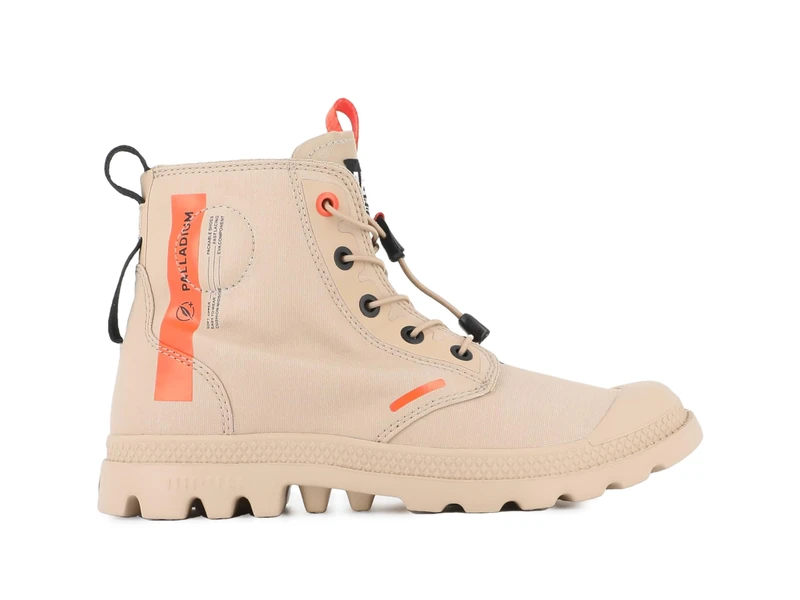 Palladium Unisex Pampa Lite Journey Ankle Boot, Beige, 4 UK
