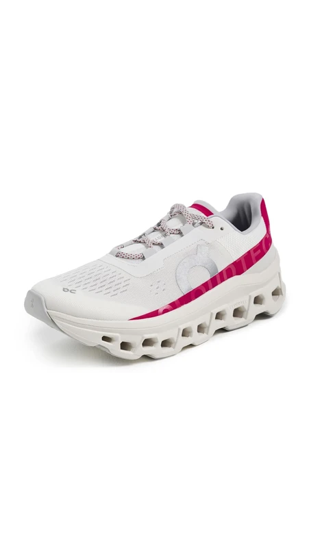 On Running Cloudmonster Ivory Grenadine Women, UK 7.5