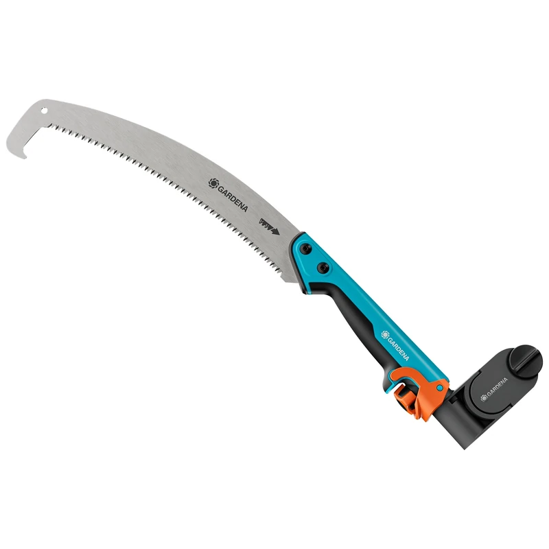 GARDENA StarCut Pro L, Bypass Cut, Telescopic Pruning Lopper Saw & Adapter