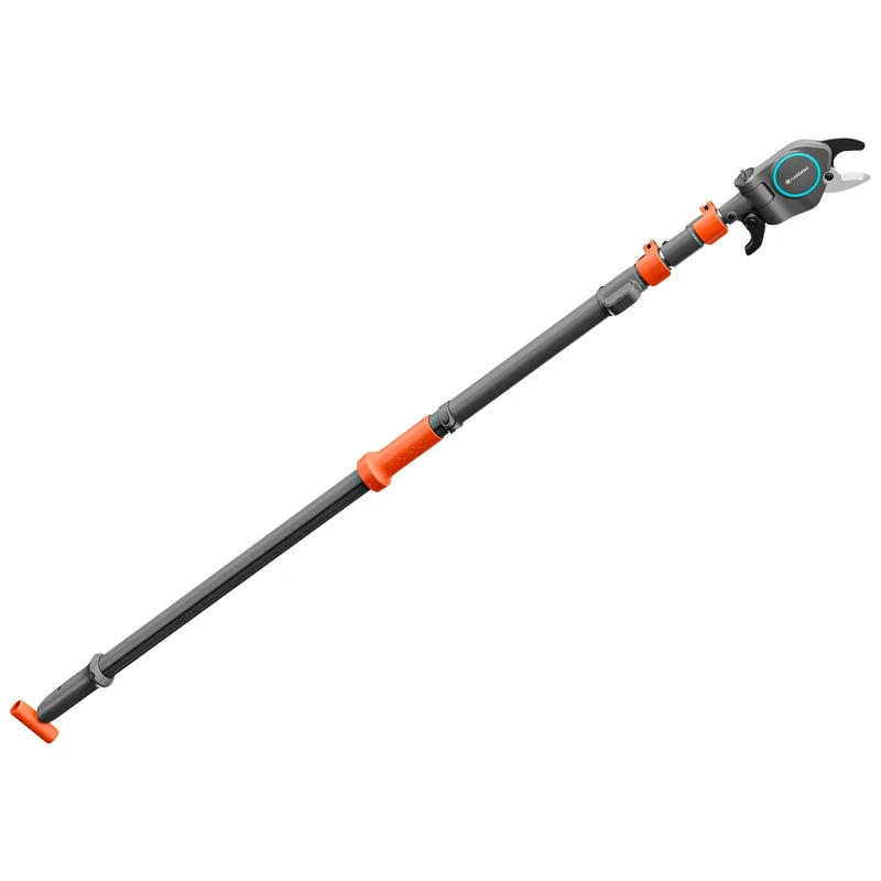 Gardena StarCut Pro L, Telescopic Pruning Lopper, Bypass Cut, Adjustable Length from 175 cm to 400 cm, 12x Cutting Power, Precision Ground Steel Blades, 32 mm Cutting Diameter (12081-88)