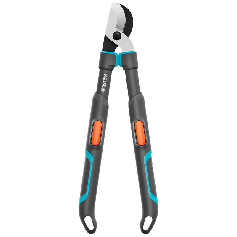 Gardena Pruning Lopper TeleCut Pro S, Telescoping Pruners for Green Wood, 50 mm Cutting Diameter, Precision-Ground Blades, Ergonomic Design, 670 cm Max Extension (12040-88)