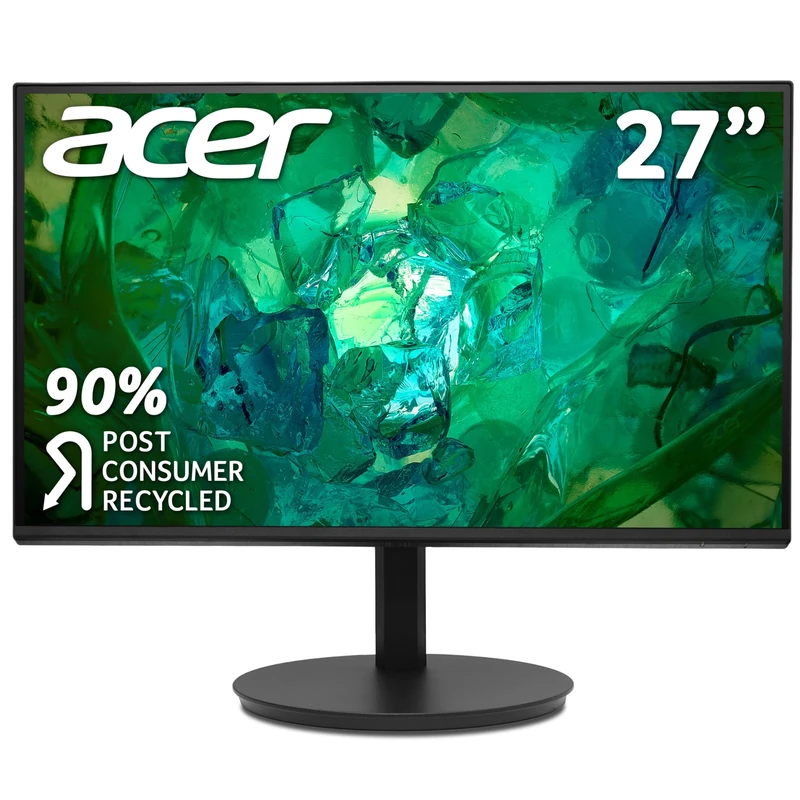 acer Vero CB272Gbirf 27 inch Monitor - IPS Panel, 1920 x 1080, 120Hz, AdaptiveSync, 4ms, 250 nits, 99% sRGB, HDMI 1.4, VGA