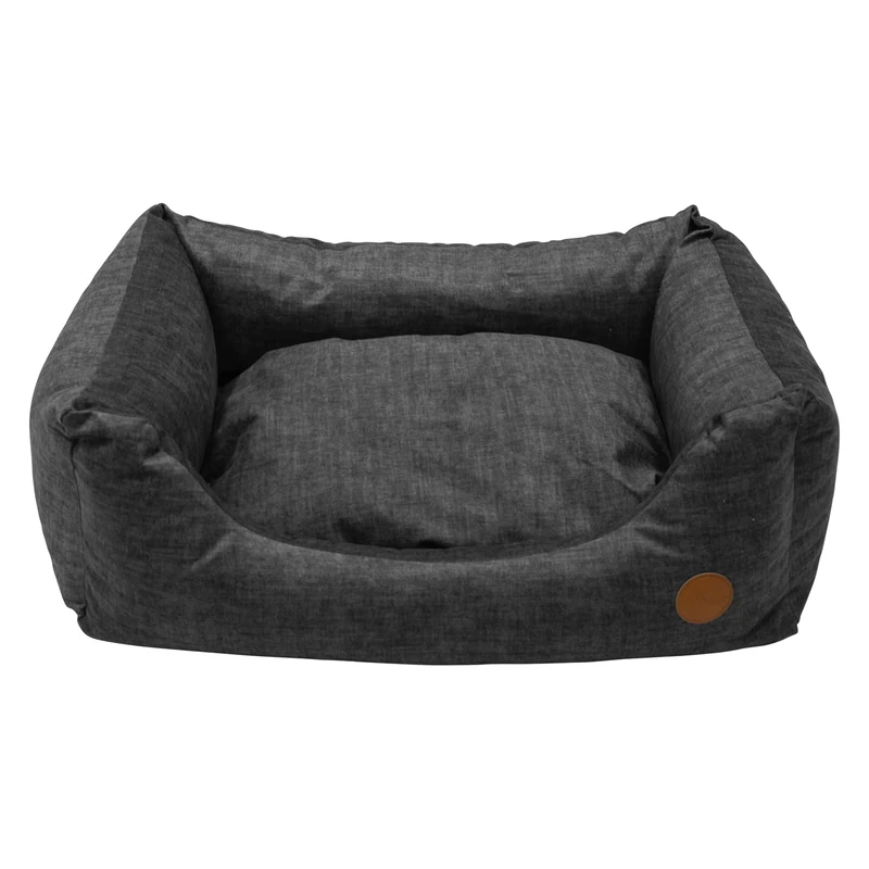 JACK AND VANILLA, Sofa for Pets Optimal Comfort, Elegant and Durable Design, Easy to Clean, Ideal for Small and Medium Breeds, 60 x 80 cm, Colour: Grey
