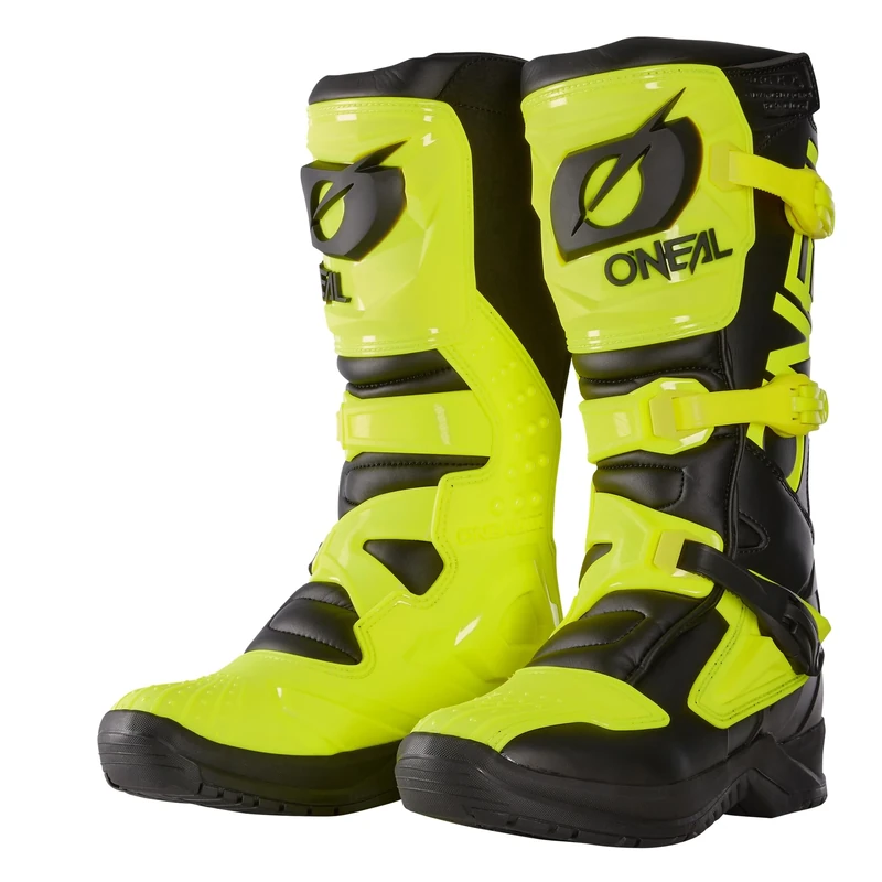 O'NEAL RSX Boots Black/Neon Yellow/Size 12