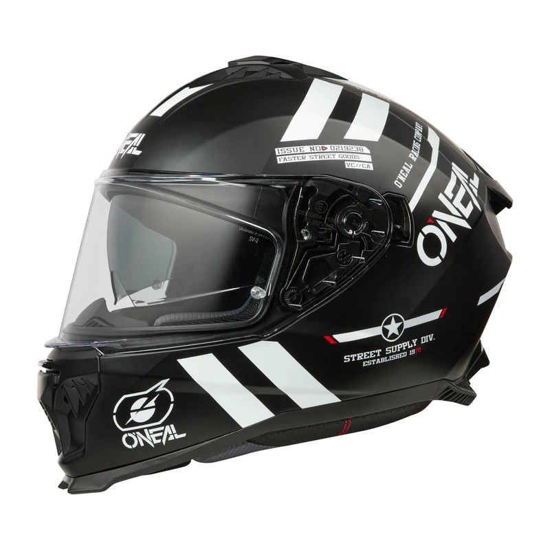Challenger Helmet Warhawk Black/White/Red XL (61/62 cm)