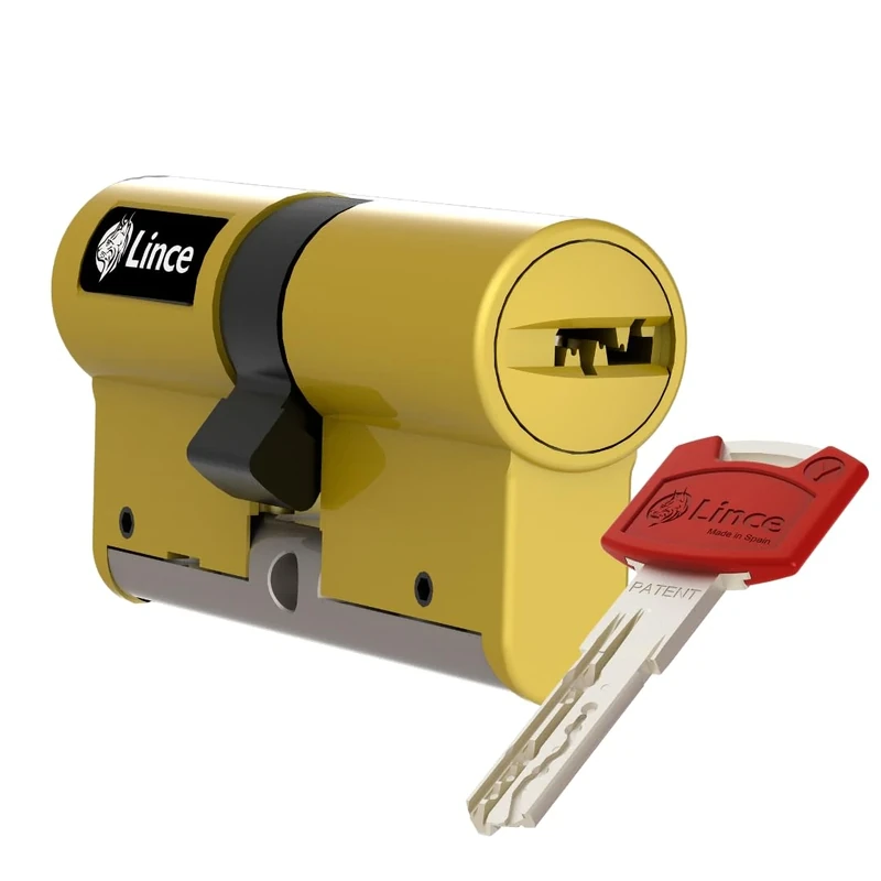 LINCE 9C754030LD Cylindre Lock Cylinder, Metal
