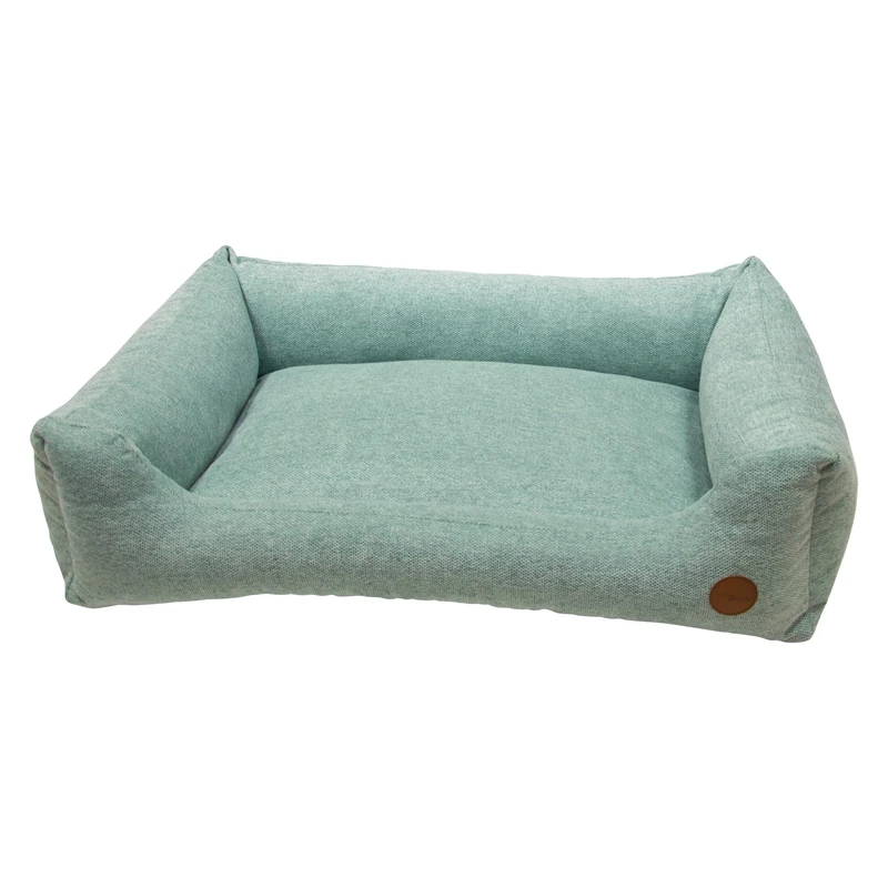 JACK AND VANILLA, Sofa for pets, modern and elegant design, optimal comfort, easy to maintain, durable, dimensions 100 x 70 cm, colour: mint