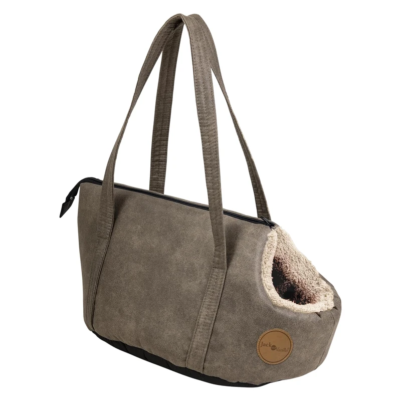 JACK AND VANILLA, Elegant and Practical Pet Carrier - Modern Design - Durable Materials - Optimal Capacity - 40 x 23 cm - Ideal for Travelling and Excursions - [Insert Colour] Model