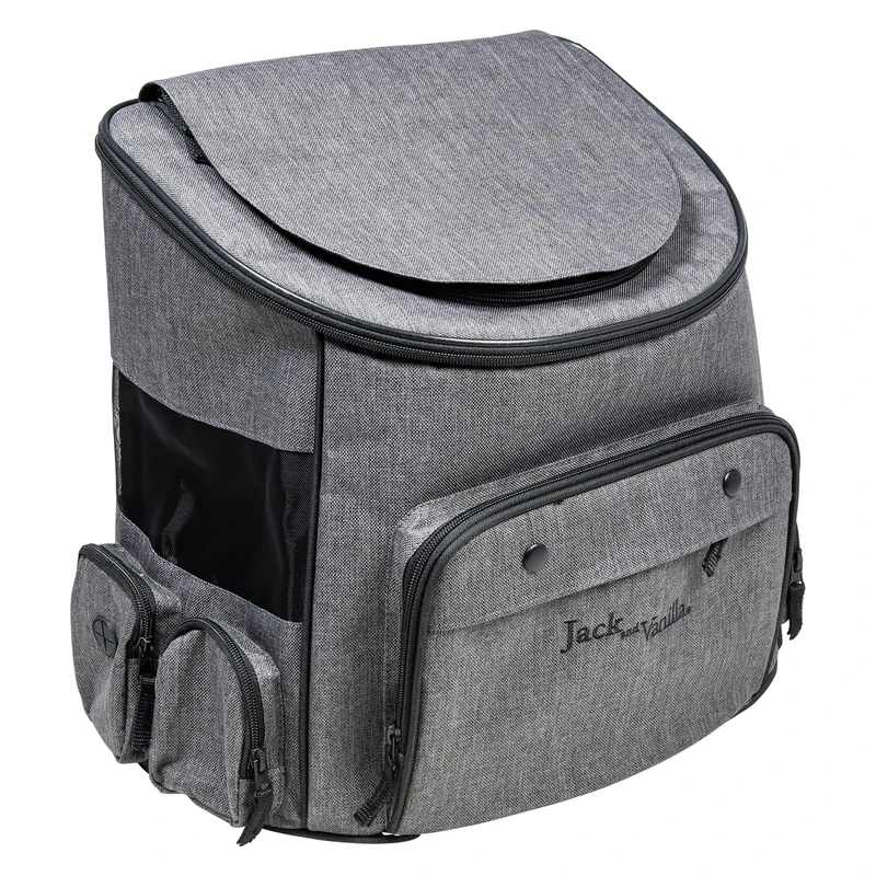 JV Travel Rugzak Grijs/Zwart-40x25x36cm