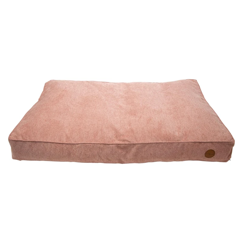 JACK AND VANILLA, Stylish and Modern Dog Bed, Comfortable and Durable, Removable and Washable Cover, Ideal for Large Dogs, Dimensions 120 x 80 cm, Colour: Pink, Timeless Riga - Image 1
