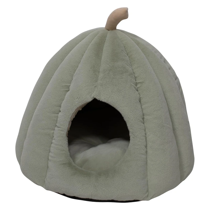 JACK AND VANILLA, Modern Igloo for Small Animals, Elegant Design, Durable Materials, Easy to Clean, Optimal Comfort, Size Ø48x35cm, Mint Colour, Posh Model
