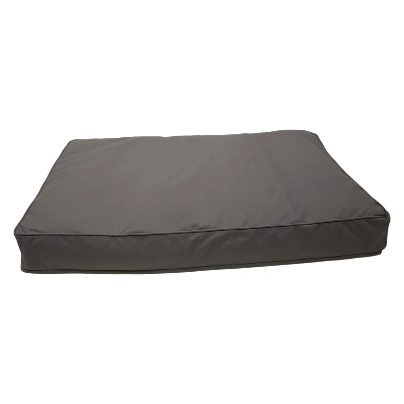 JACK AND VANILLA, Timeless Memphis Dog Bed, Modern and Comfortable Design, Soft Padding, Washable Cover, Durable, Ideal for All Breeds, Large, Grey - Image 1