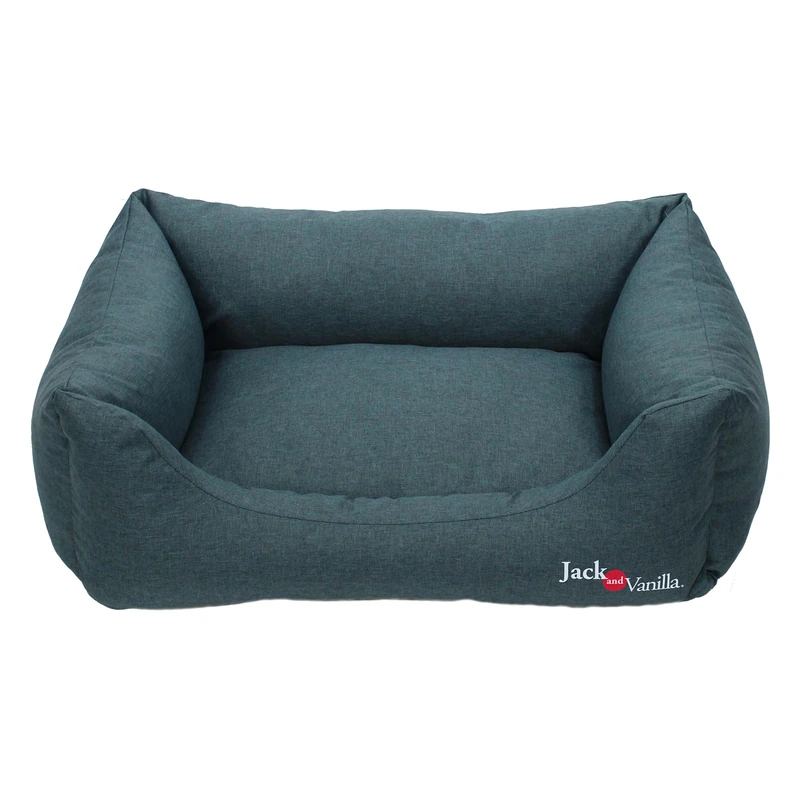 JACK AND VANILLA, Waterproof Sofa for Animals, Modern and Ergonomic Design, Ideal for Dogs and Cats, Easy to Clean, Dimensions 70 x 100 x 26 cm, Petrol-Coloured