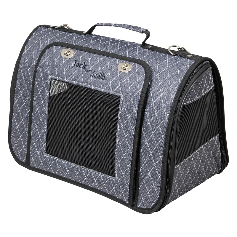 JV BIZOU Draagtas Grijs-44x25x27cm