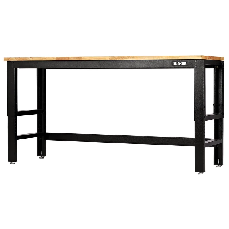 BUNKER 28091 Workbench with Hardwood Worktop, 1829mm