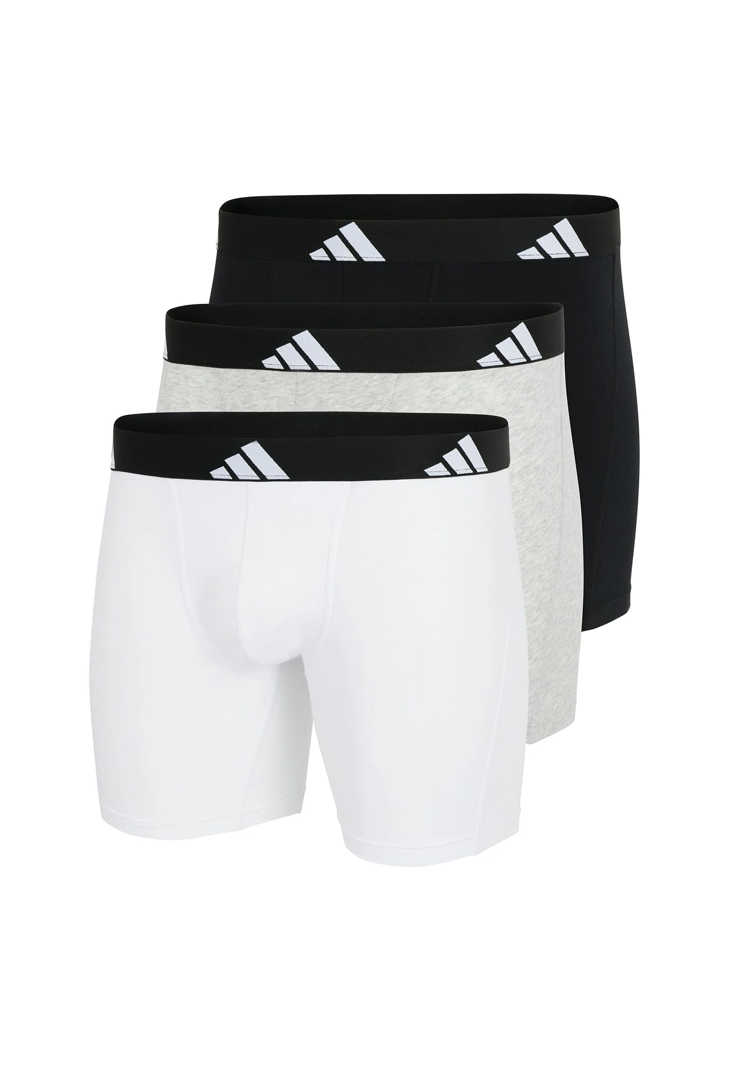 adidas Men's Boxer Shorts (Pack of 3), 917 Assorted, L