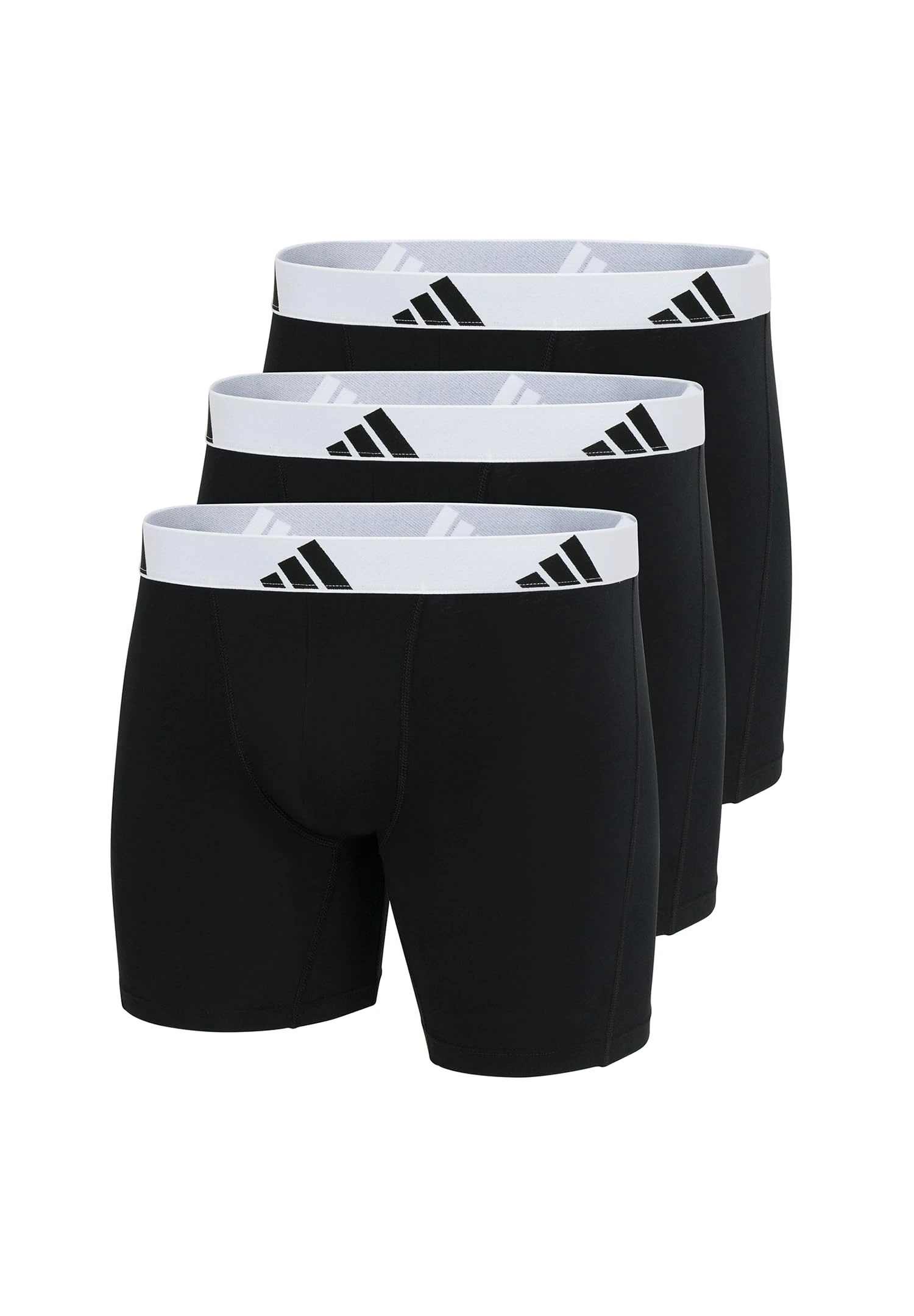 adidas Men's Boxer Shorts (Pack of 3), 006 Black, L