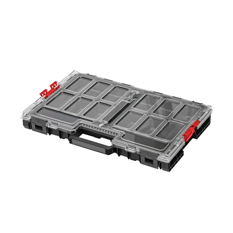 KS TOOLS - 850.0396F - Organiser case - SCM Storage - 12 Compartment Storage Box - Removable Storage Compartment - Image 1