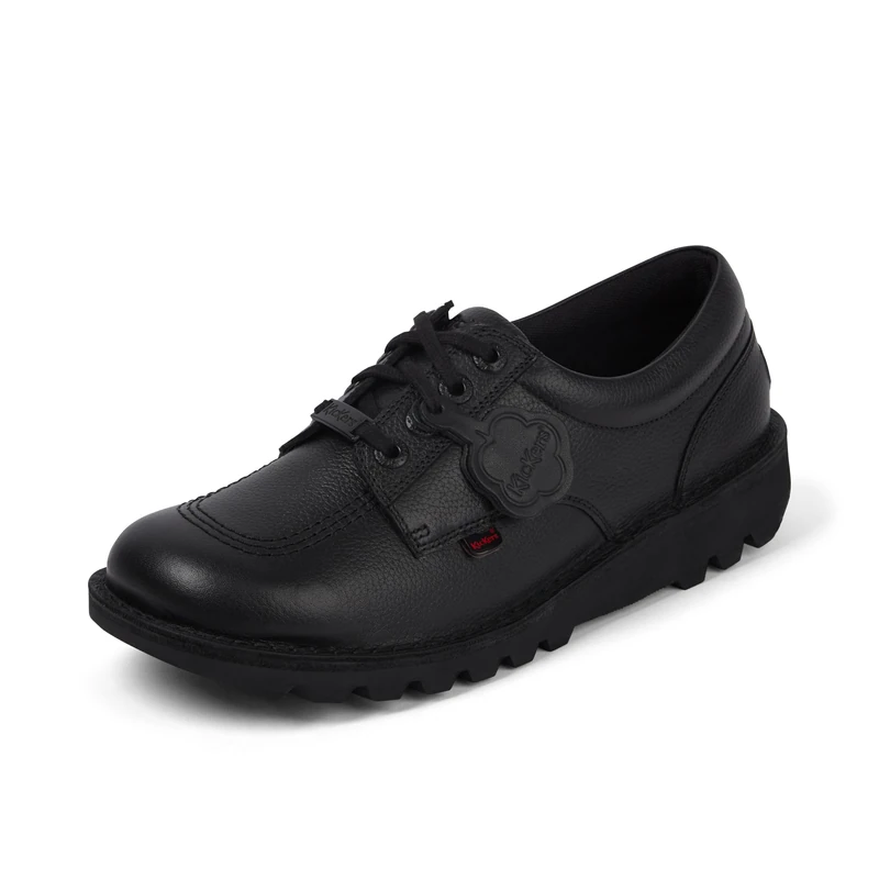 Kickers Men's Kick Lo Tab Leather Ankle Boot, Black, 6 UK - Image 1