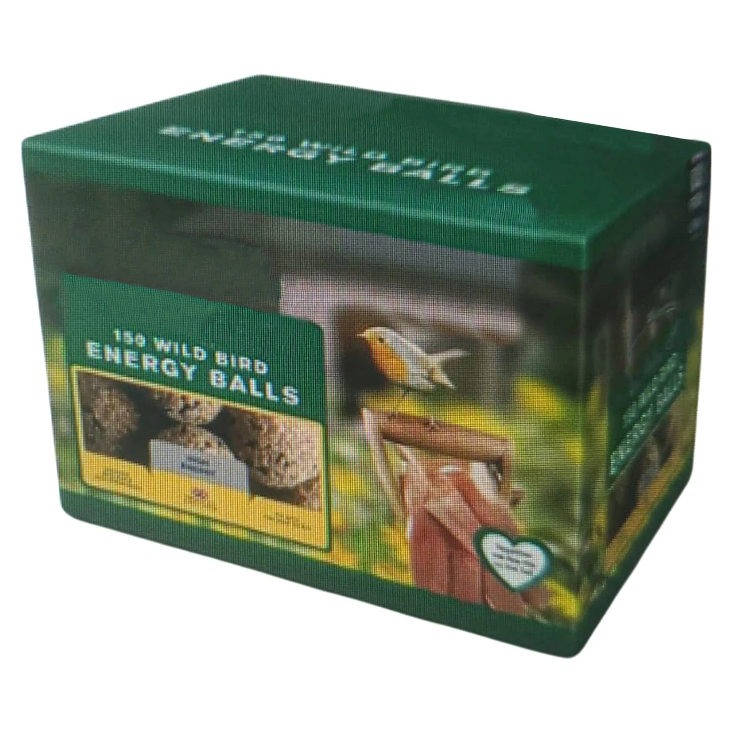 Perfectonish High Energy Fat Balls for Wild Birds 90g, 150 Balls - Premium Bird Food for Ground Feeders & Tables