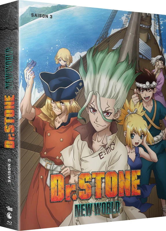 Dr. stone - saison 3 - 4 blu-ray - Image 1