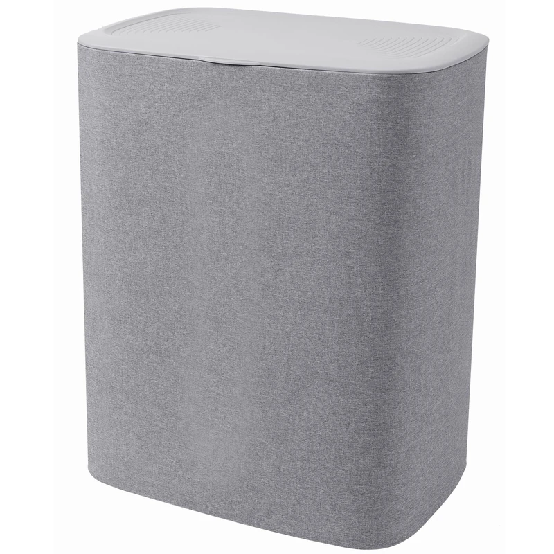 SVEN Large Capacity Fabric Laundry Basket 90 Litres with Separation 2 Removable Washing Bags with Lid