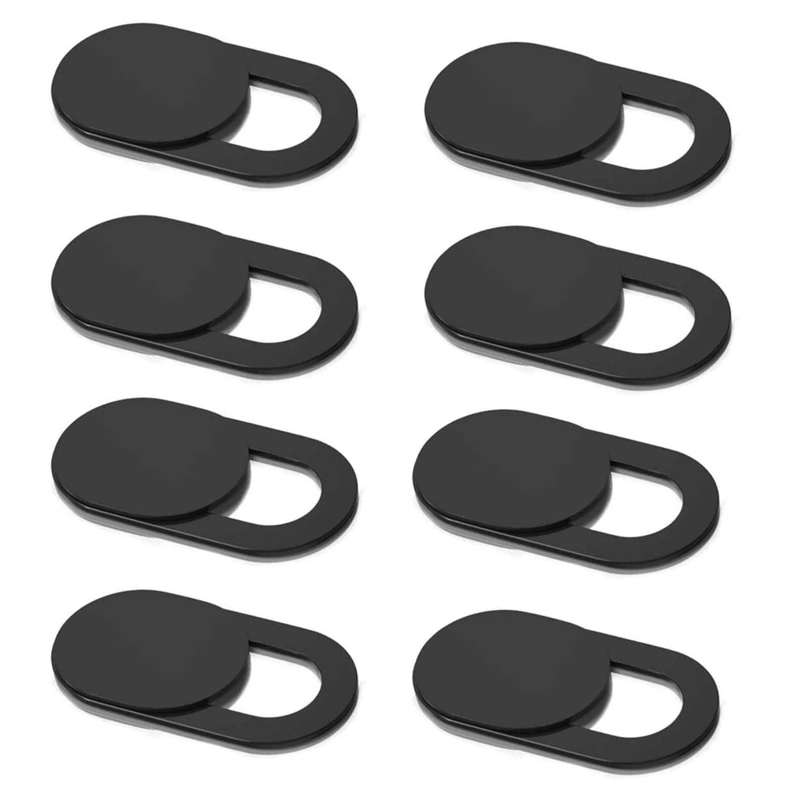 8 Pack Webcam Cover, 0.027 inch Ultra Thin Laptop Camera Cover Slide for iPhone iPad MacBook Pro Computer iMac Cell Phone PC Slider Protect Your Privacy Security