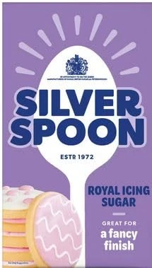 Royal Icing Sugar, 500g,By Appointment to HM the Queen Manufacturers of Sugar, British Sugar plc Peterborough Great for a fancy finishDeliciously DecoratedThe Perfect Finish Every TimeTak