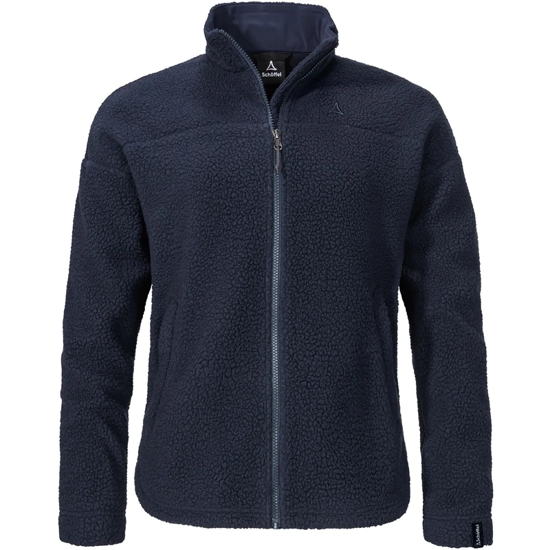 Schöffel Women's CIRC Fleece Jk Style Purga WMS, Circular Fleece Jacket Made of Cuddly Sherpa Fleece, Warming, Quick-Drying Outdoor Jacket with Almost 100% Recyclability