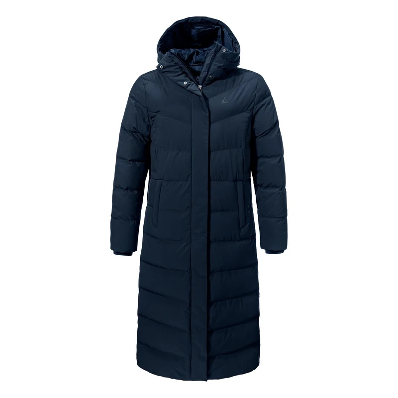 Schöffel Women's Down Coat Style Vindave WMS, Dark Jade, 12