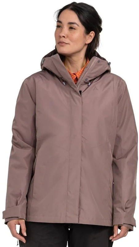Schöffel Women's 3in1 Jacket Style Okere WMS Double, Twilight Mauve, 12