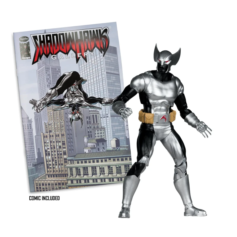 McFarlane ShadowHawk (Image Comics Founders Series) 7in Deluxe Action Figure Elite Edition