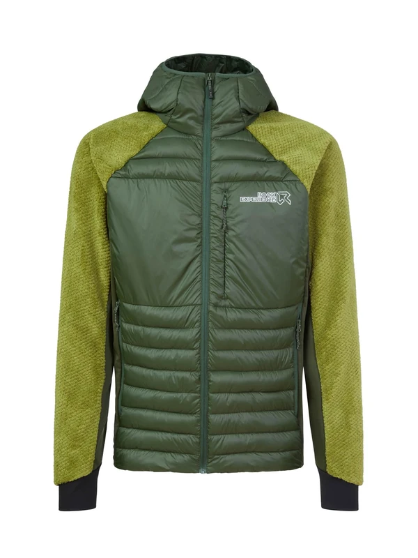 Rock Experience Mens Wild Cat 2.0 Jacket, GREEN/DARK GREEN, S EU