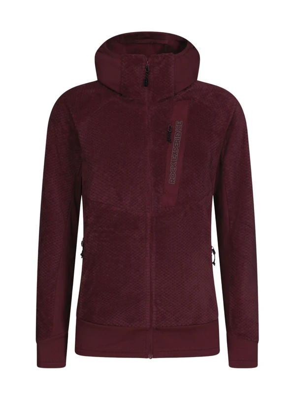 Rock Experience Blizzard Tech Women's Fleece Sweatshirt Baby Blue/Blue