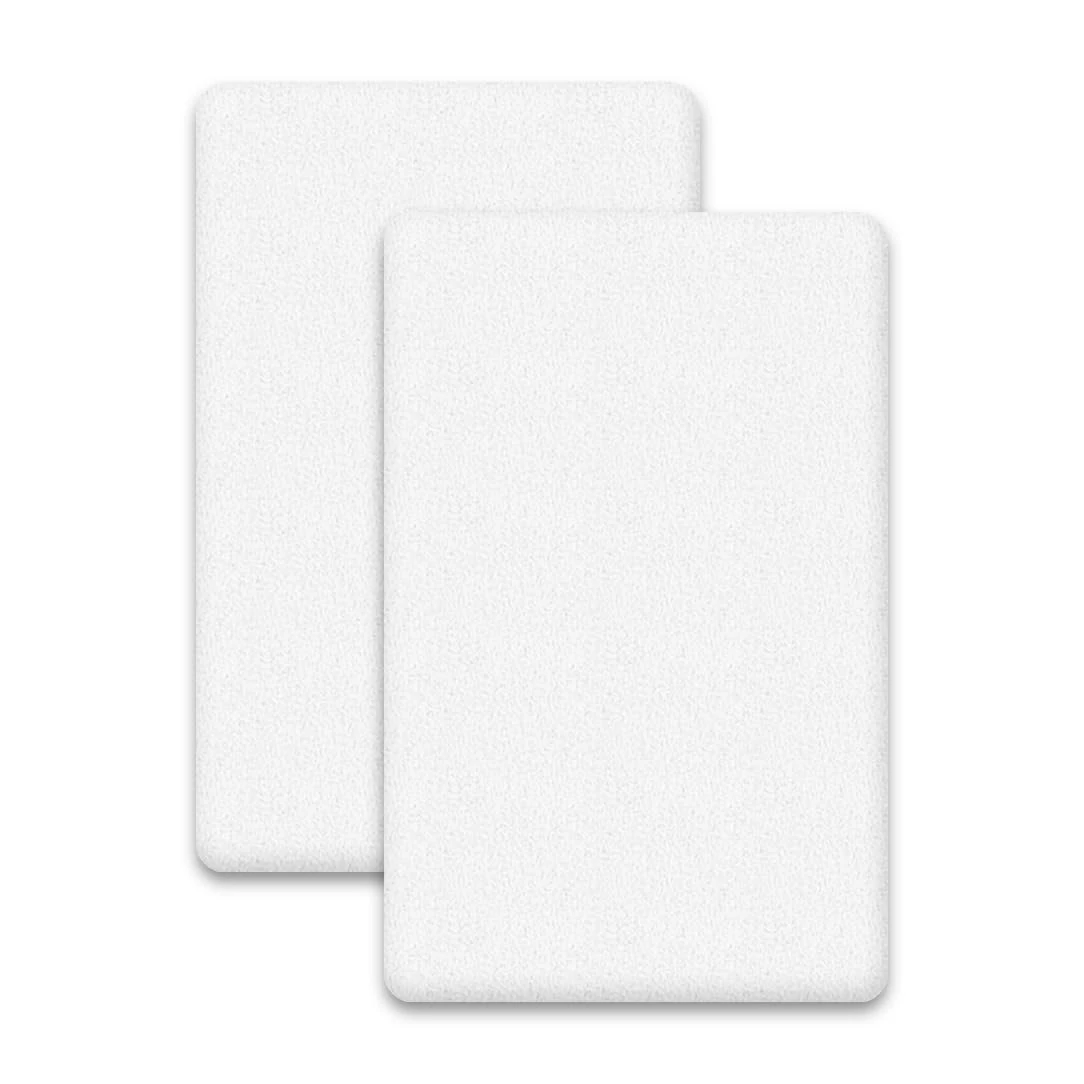 2 x Next To Me Crib Waterproof Mattress Protectors (83-85 x 50-51 cm) | Non-Noisy, Ultra Soft and Super Absorbent Mattress Protectors Covers (83-85 x 50-51 cm)