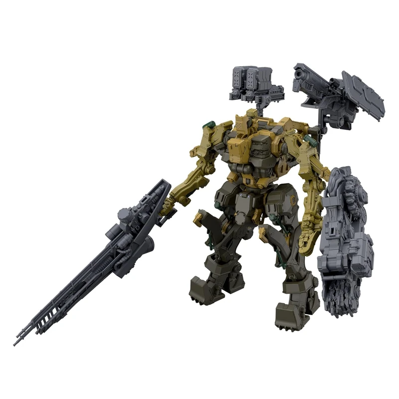 BANDAI Spirits 1.2 inches (30 mm) Armored CORE VI Fires of Rubicon RAD CC-3000 Wrecker Milk Tooth Color Coded Plastic Model - Image 1
