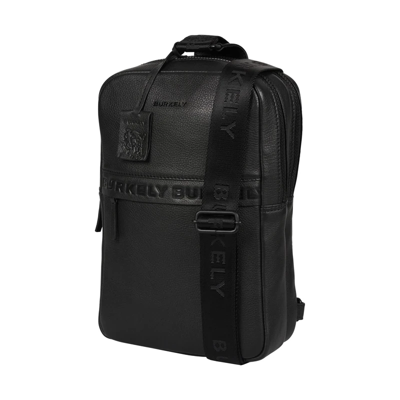 Burkely Women's Minimal Mason Sling Bag Crossbody, Black, 20x31x10 - Image 1